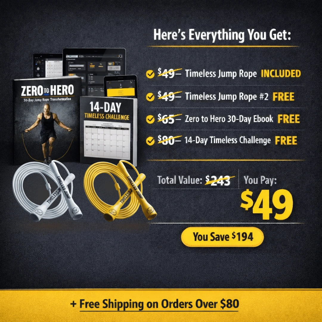 Timeless Jump Premium Fitness Jump Rope - Timeless Jump – Timeless Jump™