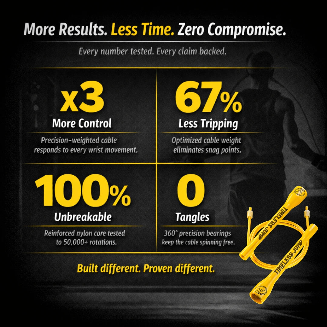 Timeless Jump Premium Fitness Jump Rope - Timeless Jump – Timeless Jump™