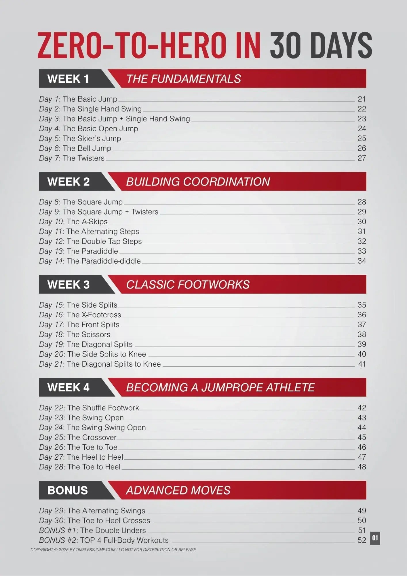 30-Day Beginner Jumprope Ebook