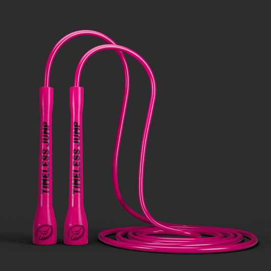 Salto senza tempo™ Corda - PVC | Rosa caramella