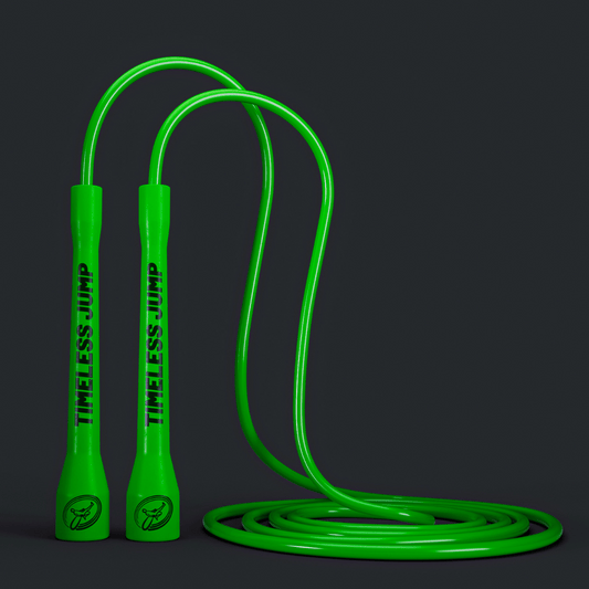 Salto senza tempo™ Corda - PVC | Verde Neon