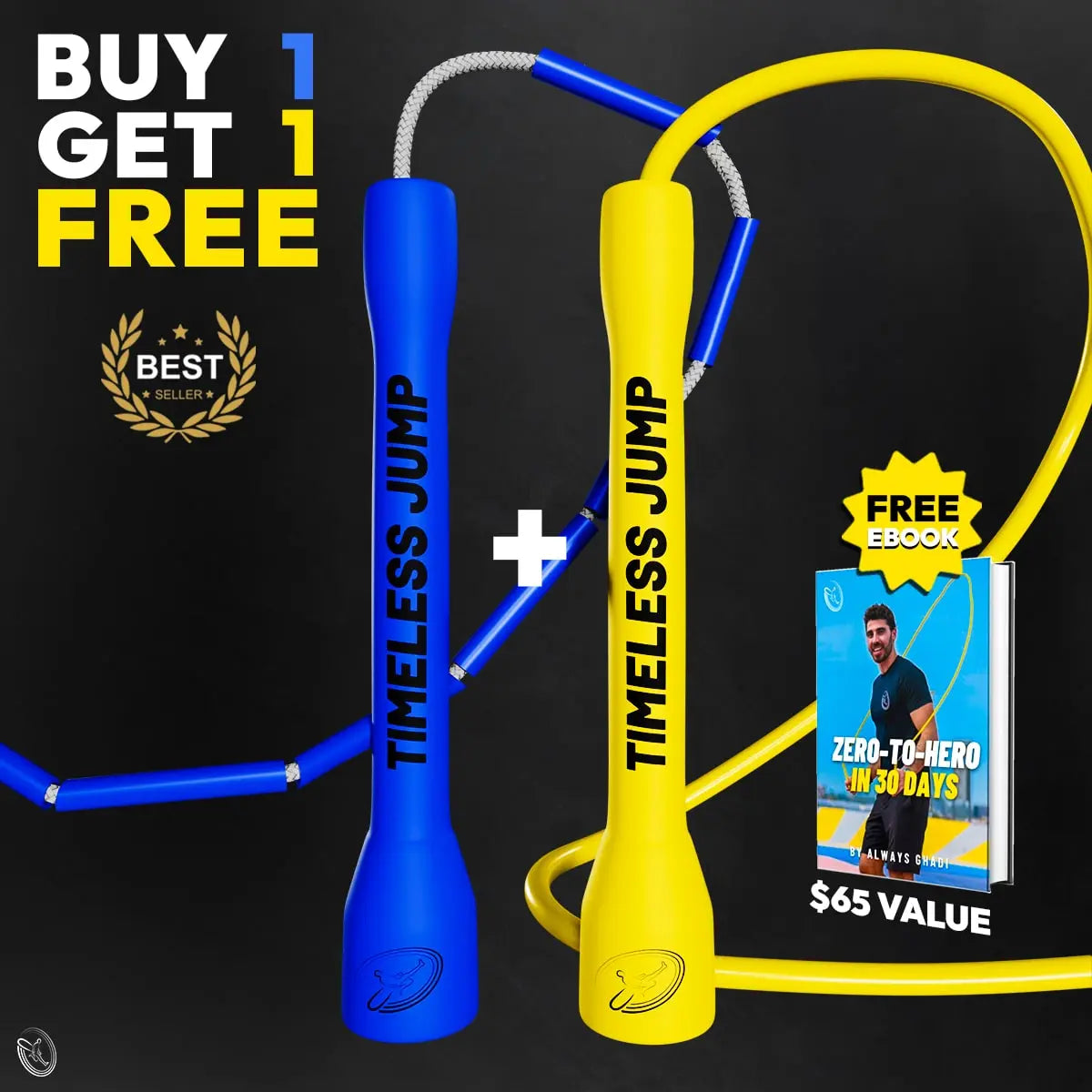 Premium Fitness Jump Rope - Timeless Jump