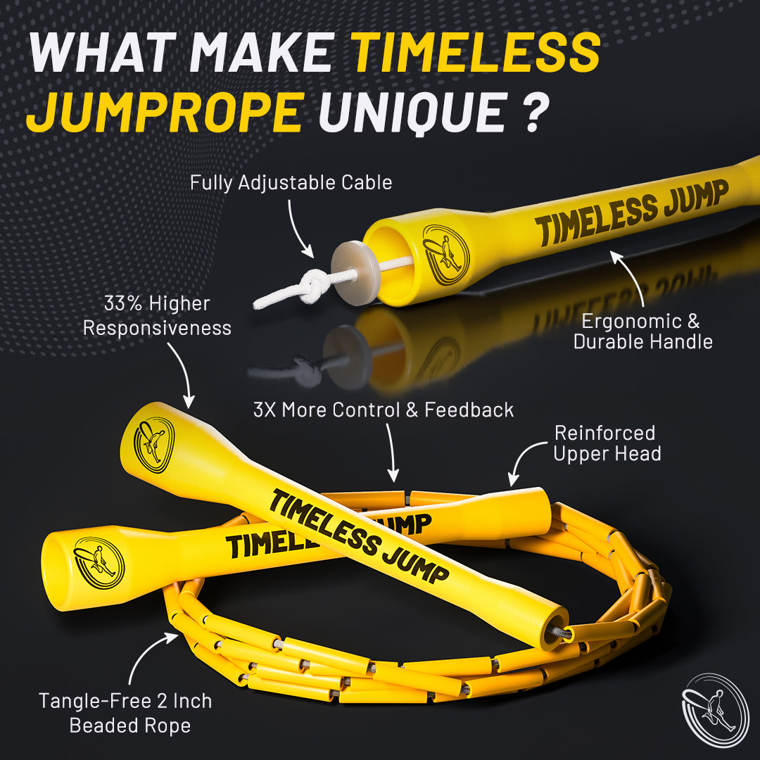 Premium Fitness Jump Rope - Timeless Jump