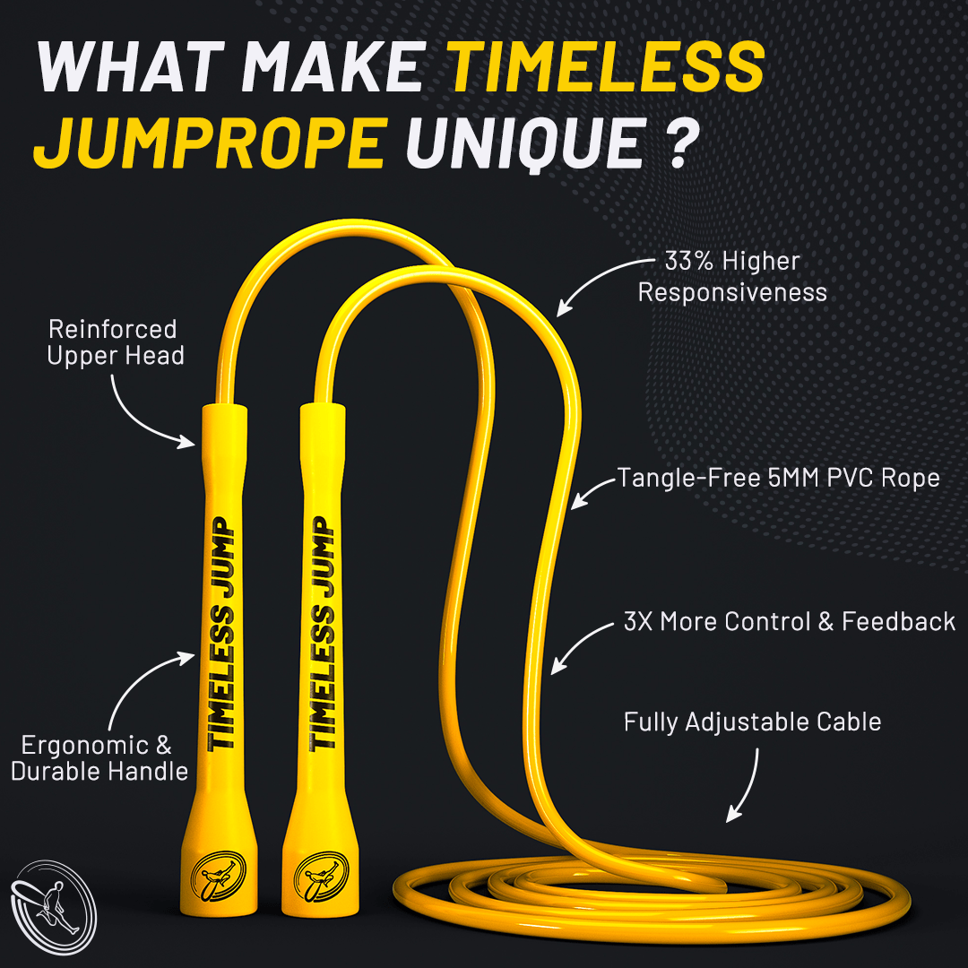 Premium Fitness Jump Rope - Timeless Jump