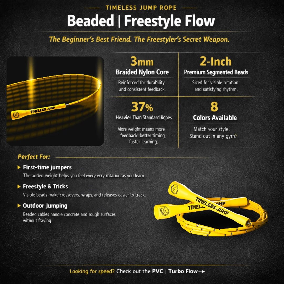 Timeless Jump Premium Fitness Jump Rope - Timeless Jump – Timeless Jump™